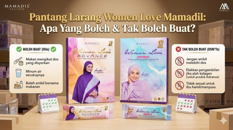 Pantang Larang Women Love Mamadil: Apa Yang Boleh & Tak Boleh Buat?